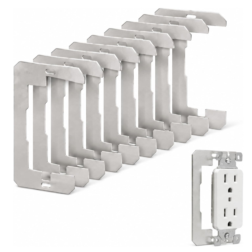 Wall Plate Spacers - Flush-Fit Outlet & Switch Leveling Shims