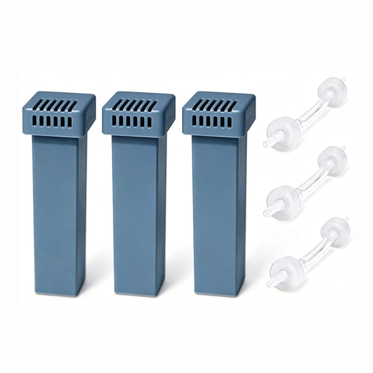 Cartridge Filter Kit and Check Valve Replacement for SoClean 2 - Activated Carbon Filter Kit for CPAP Cleaning Machine